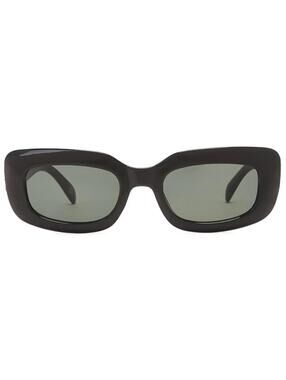 AIRE Orbit 54mm Unisex Rectangular Sunglasses Black 50-21-135 NWT